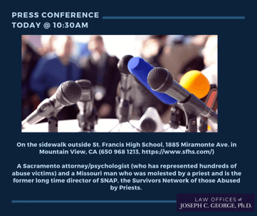 Joseph C. George press conference info